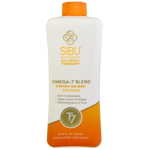 Sibu Beauty, Omega-7 Blend, Everyday Sea Berry Juice Blend, 25.35 fl oz (750 ml) فوائد
