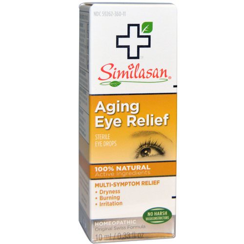 Similasan, Aging Eye Relief, 0.33 fl oz / 10 ml فوائد