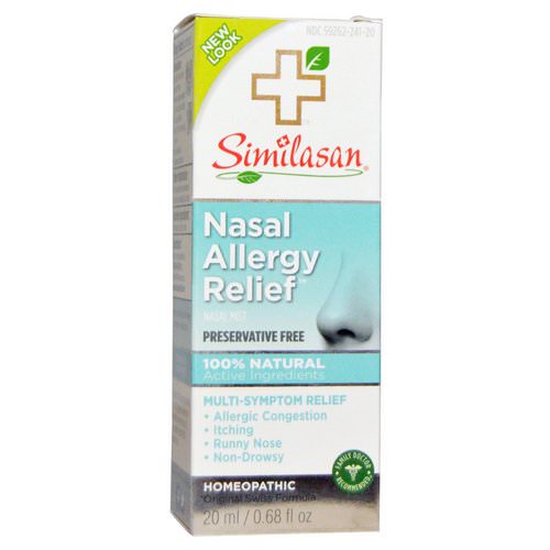 Similasan, Nasal Allergy Relief, 0.68 fl oz (20 ml) فوائد