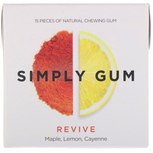 Simply Gum, Revive Gum, 15 Pieces فوائد