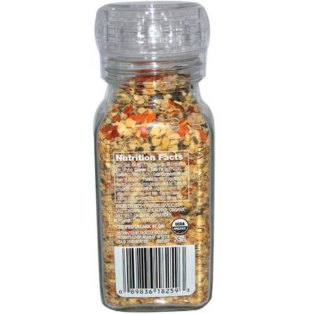 Simply Organic, Adjustable Grinder Cap, Chophouse Seasoning, 3.81 oz (108 g):Spice, أعشاب