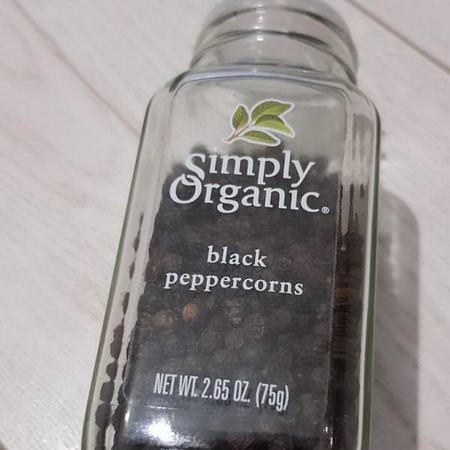 Simply Organic Pepper - فلفل, بهارات, أعشاب