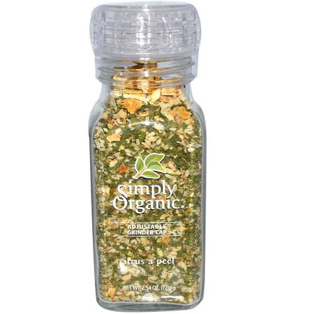 Simply Organic, Citrus A'Peel, 2.54 oz (72 g):Spice, أعشاب