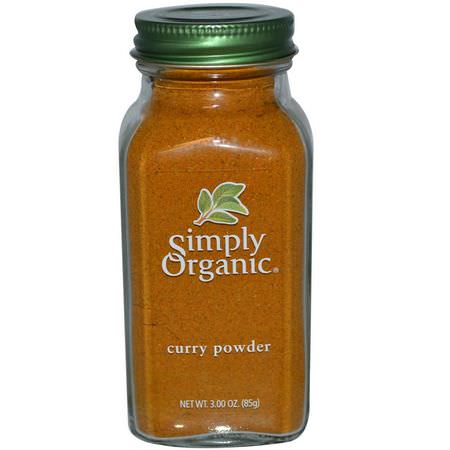 Simply Organic, Curry Powder, 3.00 oz (85 g):الكاري ,الت,ابل