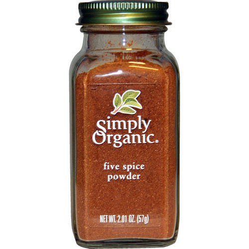 Simply Organic, Five Spice Powder, 2.01 oz (57 g) فوائد