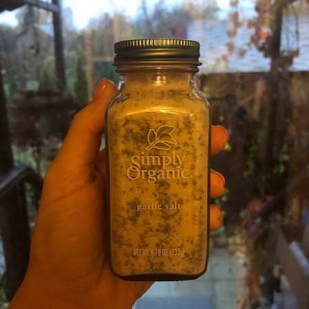 Simply Organic Salt Garlic Spices