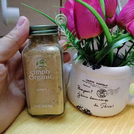 Simply Organic Ginger Spices - Ginger توابل, أعشاب