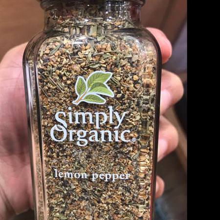 Simply Organic Spice Blends Pepper - فلفل, بهارات, أعشاب
