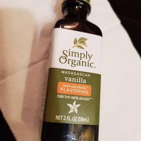 Simply Organic Flavorings Extracts Vanilla