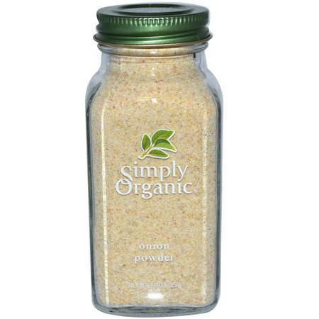 Simply Organic, Onion Powder, 3.0 oz (85 g):بصل, ت,ابل