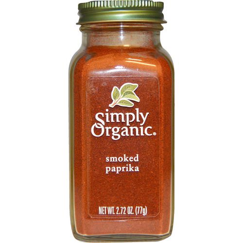 Simply Organic, Organic Smoked Paprika, 2.72 oz (77 g) فوائد