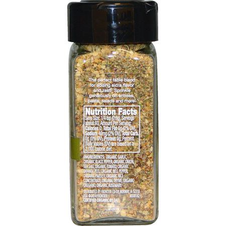 Simply Organic, Organic Spice Right Everyday Blends, Garlic Herb, 2.0 oz (56 g):Spice, أعشاب
