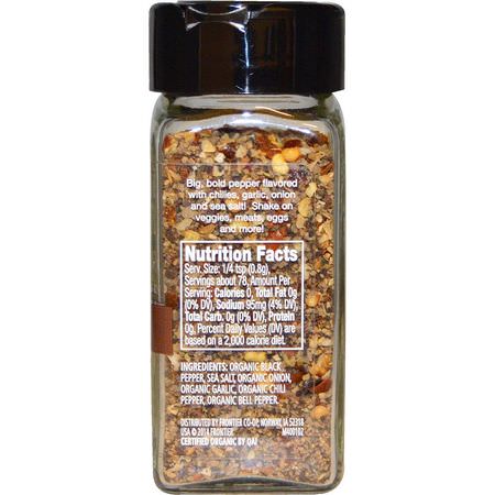 Simply Organic, Organic Spice Right Everyday Blends, Pepper and More, 2.2 oz (62 g):Spice, أعشاب
