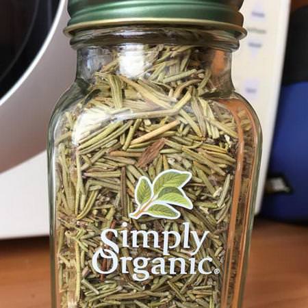 Simply Organic Rosemary Herbs Spices