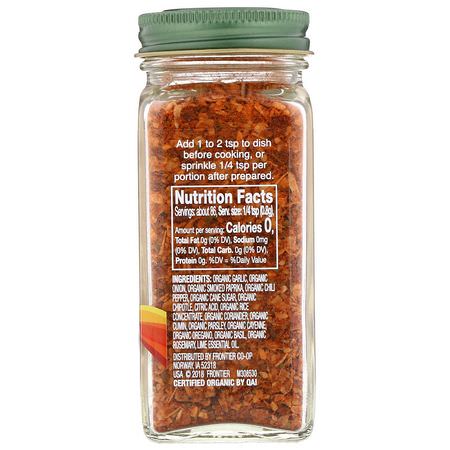 Simply Organic, Spicy Seasoning, Salt-Free, 2.40 oz (69 g):Spice, أعشاب