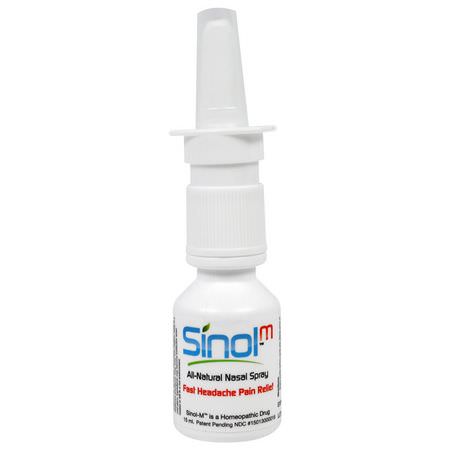 Sinol Homeopathy Formulas Nasal Spray - رذاذ الأنف, غسل الجي,ب الأنفية, الأنف, الإسعافات الأ,لية