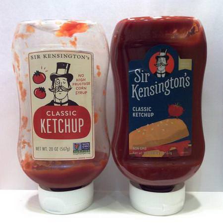 Sir Kensington's Ketchup - الكاتشب, الخل, الزي,ت