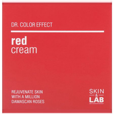 Skin&Lab, Dr. Color Effect, Red Cream, 1.69 fl oz (50 ml):مرطبات الي,م, مرطبات K-جمال