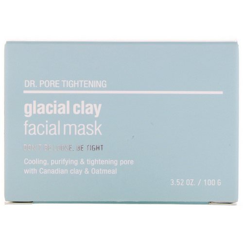 Skin&Lab, Dr. Pore Tightening, Glacial Clay Facial Mask, 3.52 oz (100 g) فوائد