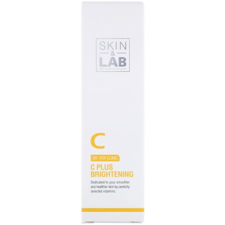 Skin&Lab, Dr. Vita Clinic, C Plus Brightening Cream, Vitamin C, 30 ml:فيتامين C, مرطبات K-جمال