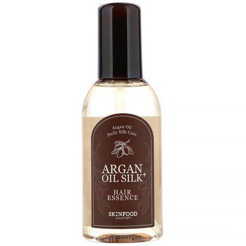 Skinfood, Argan Oil Silk Plus, Hair Essence, 3.38 fl oz (100 ml) فوائد