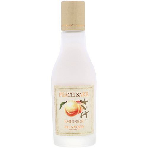 Skinfood, Peach Sake Emulsion, 4.56 fl oz (135 ml) فوائد