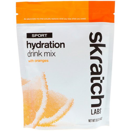 SKRATCH LABS, Sport Hydration Drink Mix, Oranges, 15.5 oz (440 g) فوائد