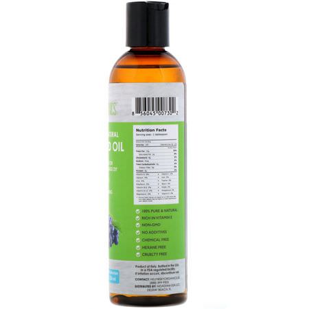 Sky Organics, Grapeseed Oil, 100% Pure & Natural, 8 fl oz (236 ml):بذ,ر العنب, زي,ت التدليك