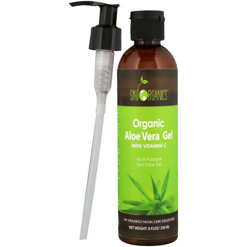 Sky Organics, Organic Aloe Vera Gel, 8 fl oz (236 ml) فوائد