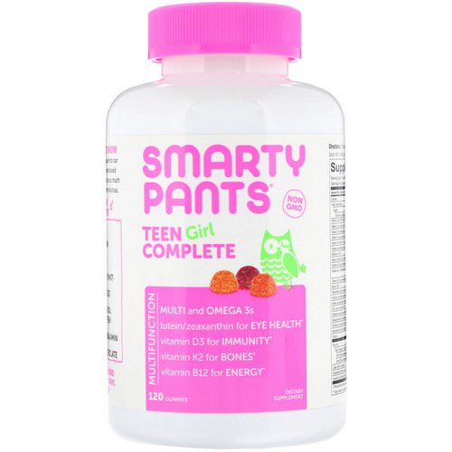 SmartyPants, Teen Girl Complete, 120 Gummies فوائد