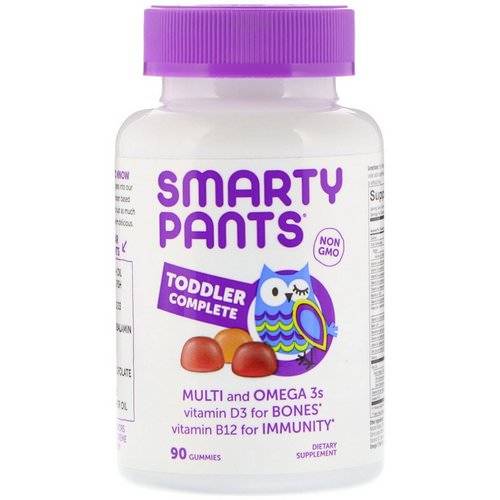 SmartyPants, Toddler Complete, 90 Gummies فوائد
