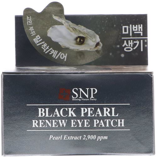 SNP, Black Pearl, Renew Eye Patch, 60 Patches فوائد