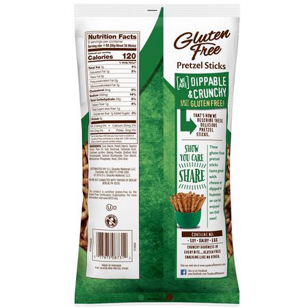 Snyder's, Gluten Free Pretzel Sticks, 8 oz (226 g):البريتزل, ال,جبات الخفيفة