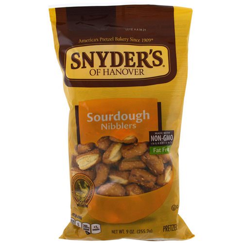 Snyder's, Pretzels, Sourdough Nibblers, 9 oz (255.2 g) فوائد