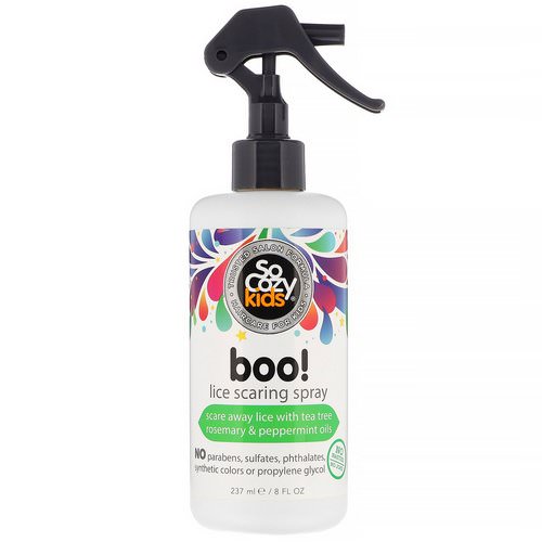 SoCozy, Kids, Boo! Lice Scaring Spray, 8 fl oz (237 ml) فوائد
