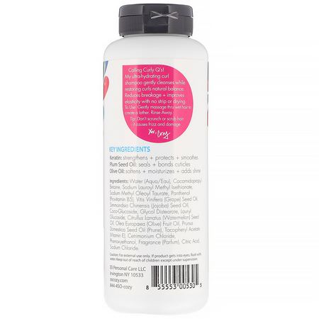 SoCozy, Kids, Curl Shampoo, Ultra-Hydrating Cleanser, 10.5 fl oz (311 ml):بلسم, شامب,