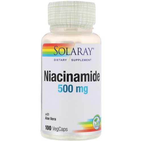 Solaray, Niacinamide, 500 mg, 100 VegCaps فوائد