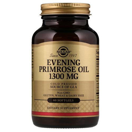 Solgar, Evening Primrose Oil, 1,300 mg, 60 Softgels فوائد