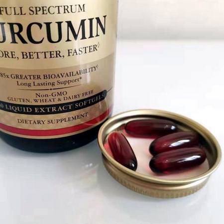 Solgar Curcumin - الكركمين, الكركم, مضادات الأكسدة, المكملات الغذائية