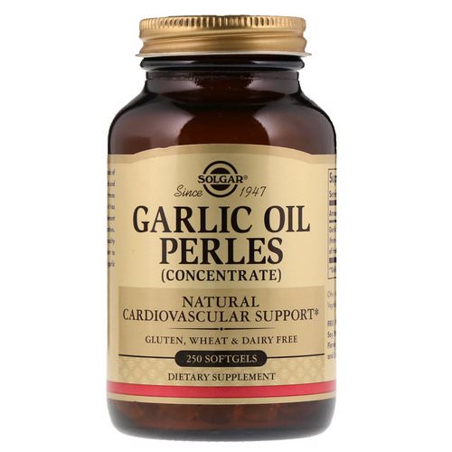Solgar, Garlic Oil Perles Concentrate, 250 Softgels فوائد