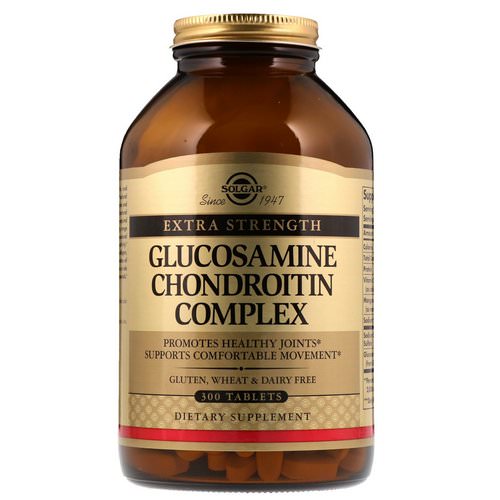 Solgar, Glucosamine Chondroitin Complex, Extra Strength, 300 Tablets فوائد