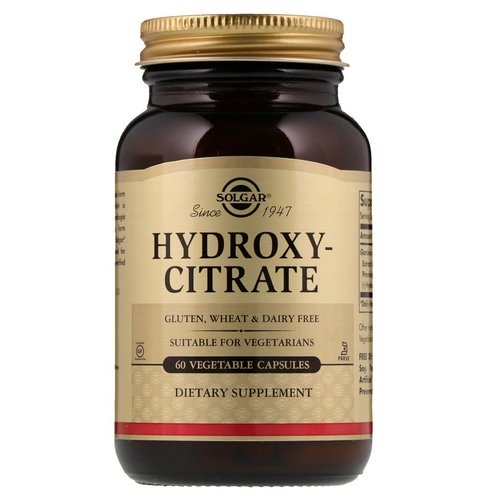 Solgar, Hydroxy-Citrate, 60 Vegetable Capsule فوائد
