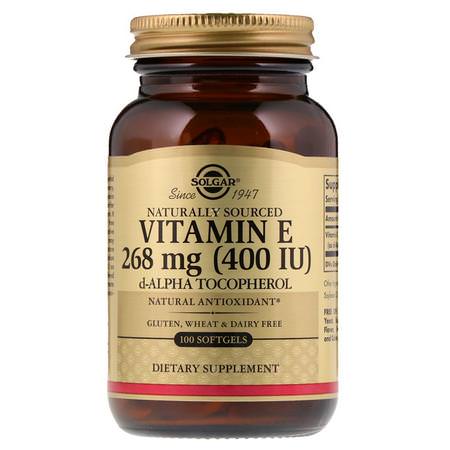 Solgar Vitamin E - فيتامين E, الفيتامينات, المكملات الغذائية