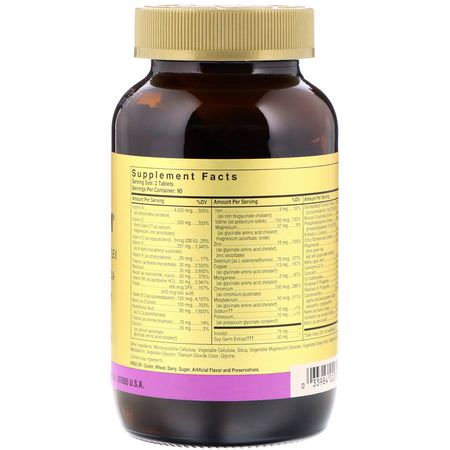 Solgar, Omnium, Phytonutrient Complex, Multiple Vitamin and Mineral Formula, 180 Tablets:الفيتامينات المتعددة, المكملات الغذائية