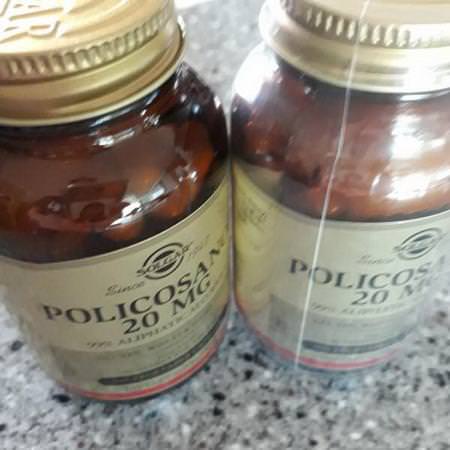 Solgar Policosanol - Policosanol, مضادات الأكسدة, المكملات الغذائية