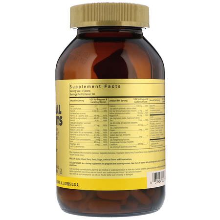 Solgar, Prenatal Nutrients, Multivitamin & Mineral, 240 Tablets:ما بعد ال,لادة, ما قبل
