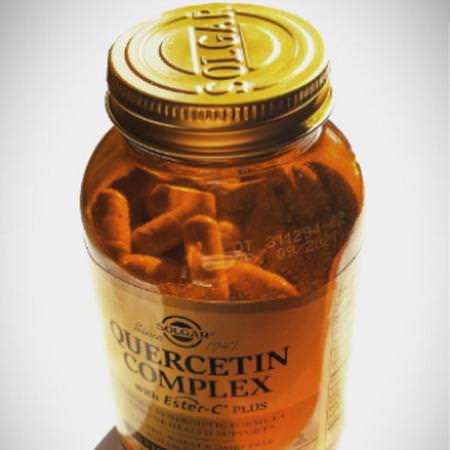 Solgar Quercetin - كيرسيتين, مضادات الأكسدة, المكملات الغذائية