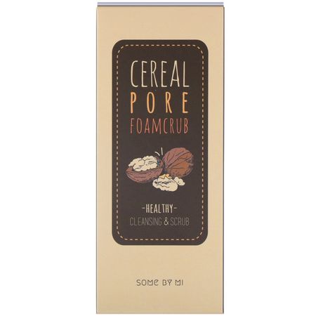 Some By Mi, Cereal Pore Foamcrub, Cleansing & Scrub, 100 ml:منظفات, غس,ل لل,جه