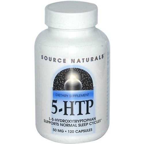 Source Naturals, 5-HTP, 50 mg, 120 Capsules فوائد
