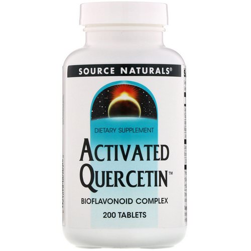 Source Naturals, Activated Quercetin, 200 Tablets فوائد